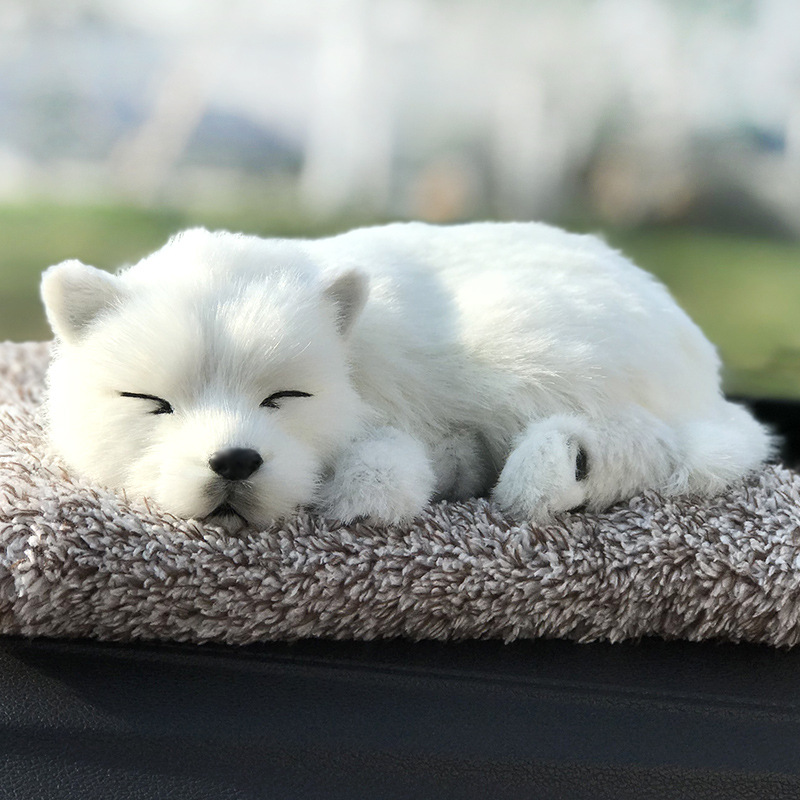 사모예드-플러시 쿠션