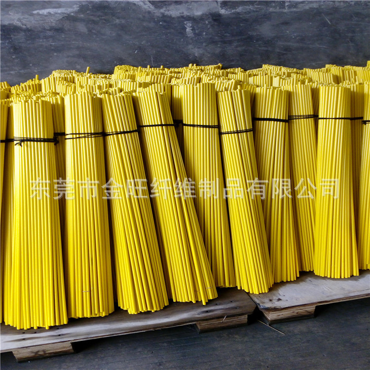 玻璃纤维实心棒圆形玻纤棒9mm绝缘棒抗紫外线玻纤棒高强度玻纤杆