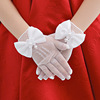 Gloves, short small princess costume for princess, children's wedding dress