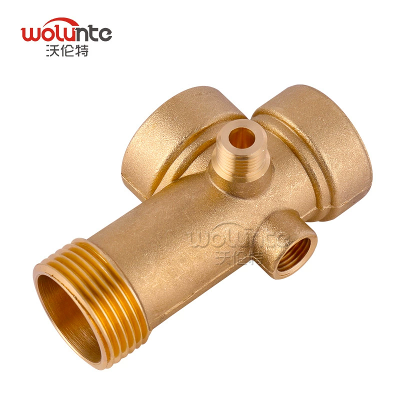 Оптовая Продажа с фабрики Бытовая медная пятиходовая сантехника Электромеханические компоненты водяной насос аксессуары для подключения напорного бака