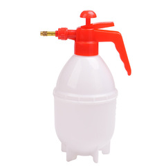 Wholesale 0.8L 1.5L white spray bottle, pressure nozzle sprayer, air pressure spray bottle, gardening small spray bottle
