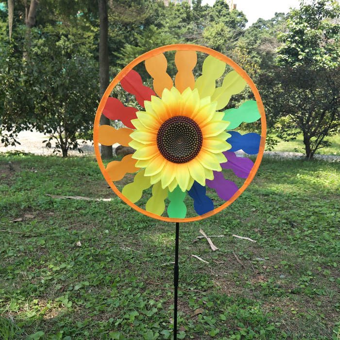 단층 천 설탕 해바라기