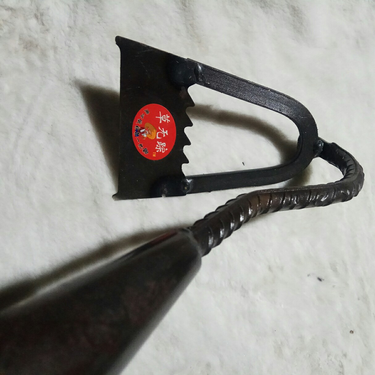 厂家直销园林工具锄头漏土锄库锄除草 空心螺纹钢锄头金四季牌