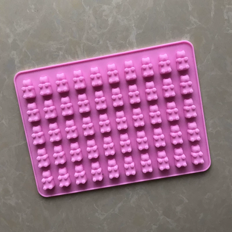 Оптовый набор 50 Bear Silicon Silicon Silicon Salmonic Bing Ghel Models, краска по металлу восковая форма