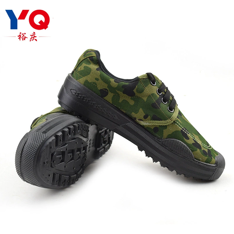 Производители освобождения резиновая обувь военная подготовка камуфляж обучение обувь низкий верх освобождения обувь военная подготовка Открытый Рабочая обувь оптом