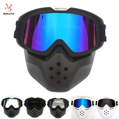 Factory BOLLFO retro mask goggles off-road motorcycle racing goggles outdoor riding glasses