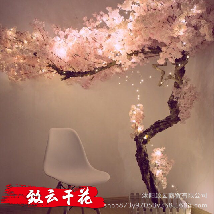 Zhiyun wedding props simulation peach tree wholesale simulation wishing tree simulation Big Tree Plant Simulation cherry tree
