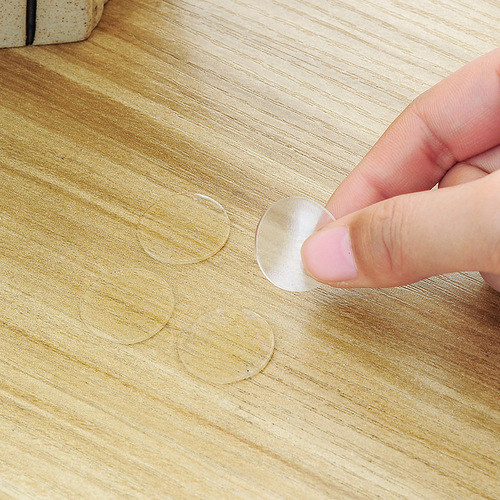 Waterproof acrylic double-sided tape 70 pieces small film sticker tape round traceless transparent double-sided tape