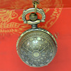 Quartz bronze tennis necklace, small pocket watch, wholesale