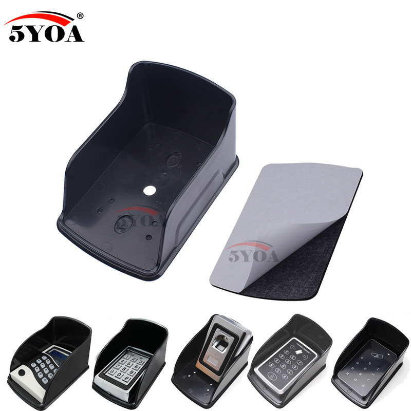 Cubierta de la lluvia caja de protección sala de protección al aire libre protector solar engrosada puerta impermeable lector de tarjetas integrado host timbre interruptor