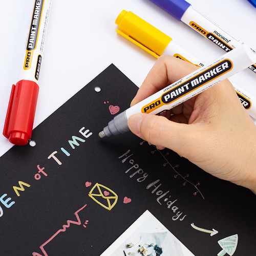 Korean Monami paint marker industrial quick-drying waterproof 05023 Monami marker pen