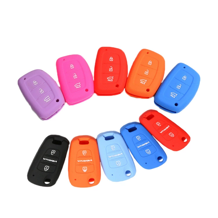 Силикона ключа автомобиля Хюндай Рена Новый Руйи ключевого случая силикона фабрики случай прямого особенный ключевой