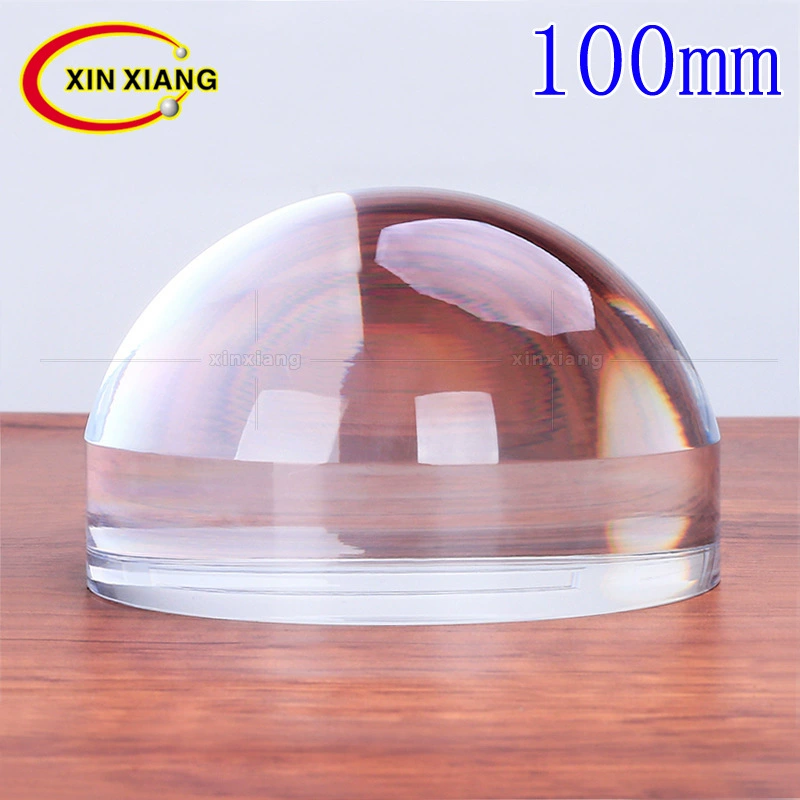 Большое 100 мм4 раза полностью оптическое увеличительное стекло из смолы HD украшение стола украшение литературная комната городская книга увеличительное стекло