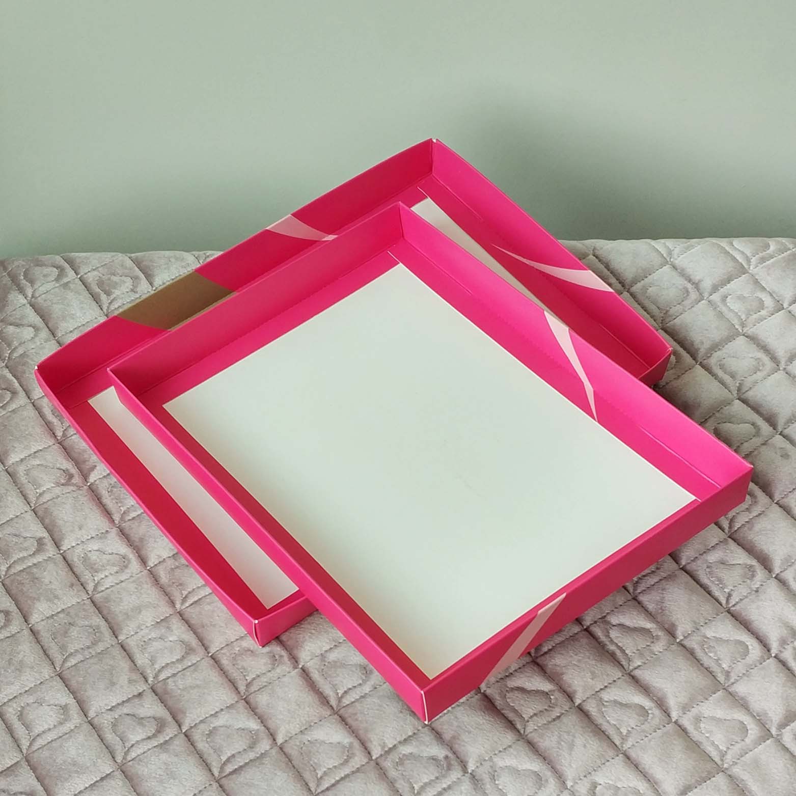 厂家批发生产服装产品包装纸盒用品内衣盒子白卡纸饰品包装盒印刷