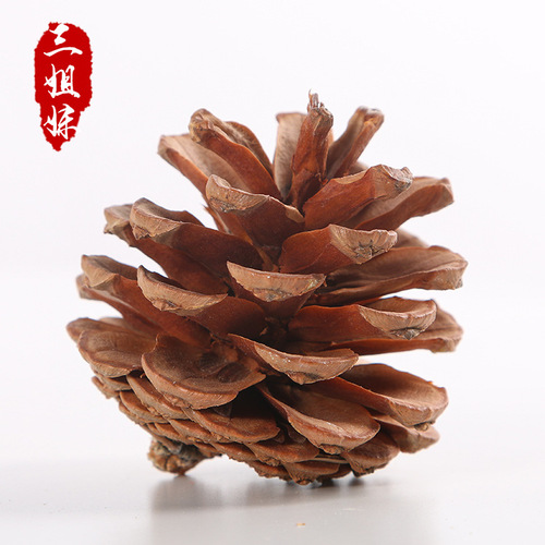 One kilogram of pine cones Christmas pendants handmade diy raw materials pine cone ball decorations manufacturers wholesale