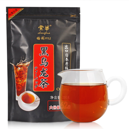Chonghua black oolong tea bag charcoal-fired oolong ripe tea oil-cut oolong tea oolong tea leaf tea bag cold brew