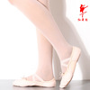 Red dance shoes children's soft bottom ballet shoes adult male and female cat claws practice shoes canvas shoes wholesale 1002