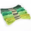 Green, mixed, wide color palette, 8 colors