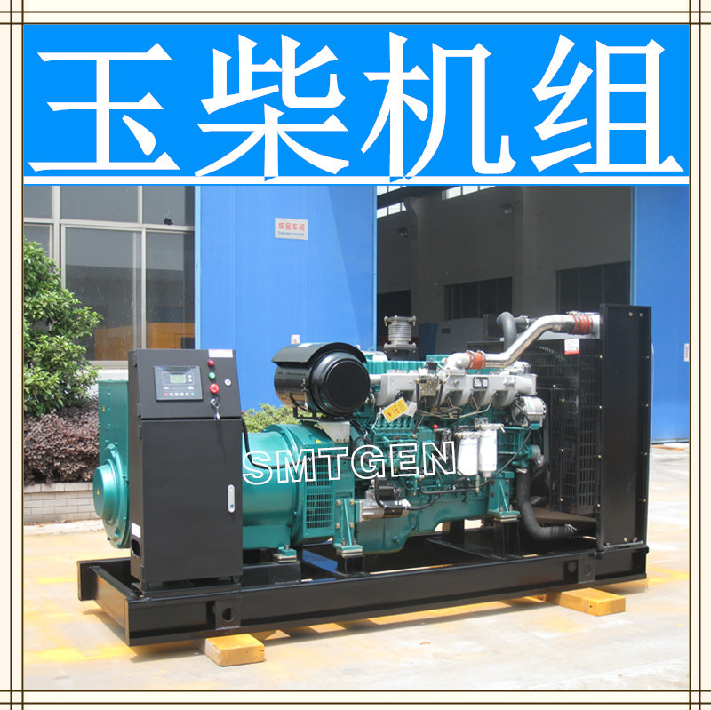 300KW玉柴发电机组采用YC6MK480D20发动机德科无刷纯铜发电机出租