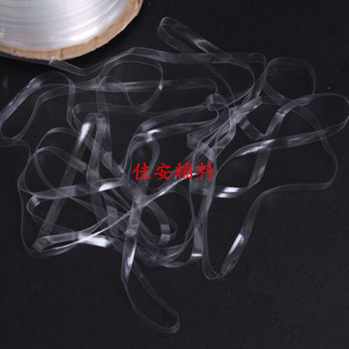 Manufacturer supplies transparent shoulder straps, frosted shoulder straps, elastic straps, TPU transparent shoulder straps, invisible elastic straps