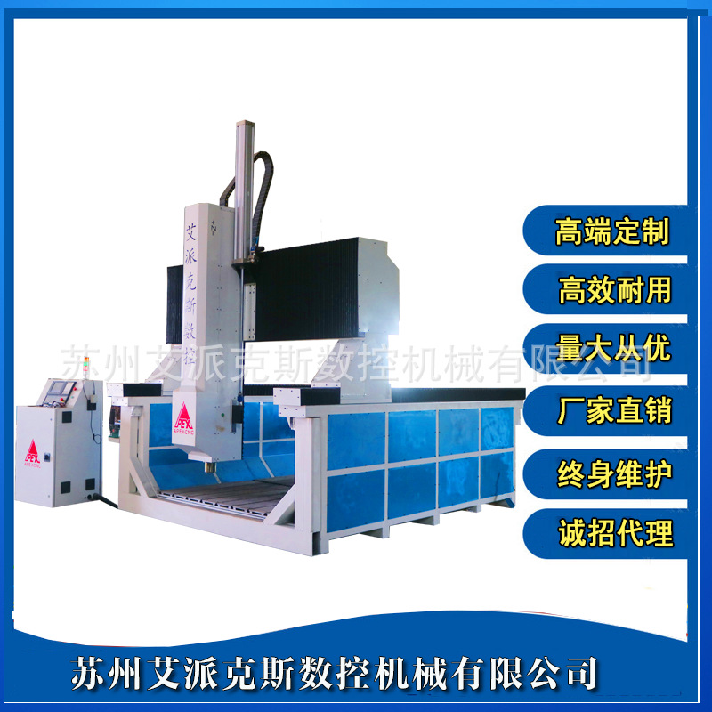 大型龙门式汽车飞机木模雕刻机 电脑自动重型木模雕刻机 模具雕刻