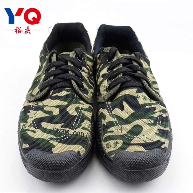 Тренировочная обувь китайской мечты с низким вырезом Резиновая обувь с низкой талией Повседневная парусиновая спортивная обувь для охраны труда на открытом воздухе