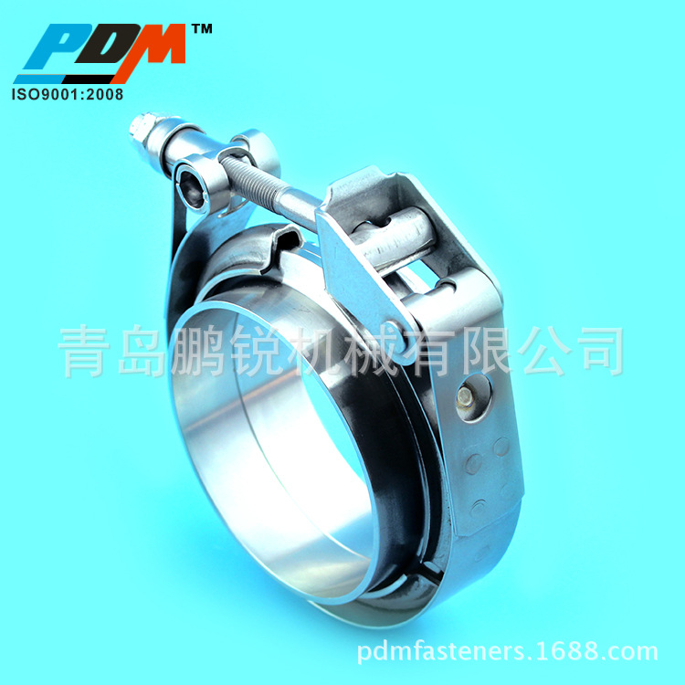 厂家直销不锈钢2英寸 速放V型卡箍 标准卡箍