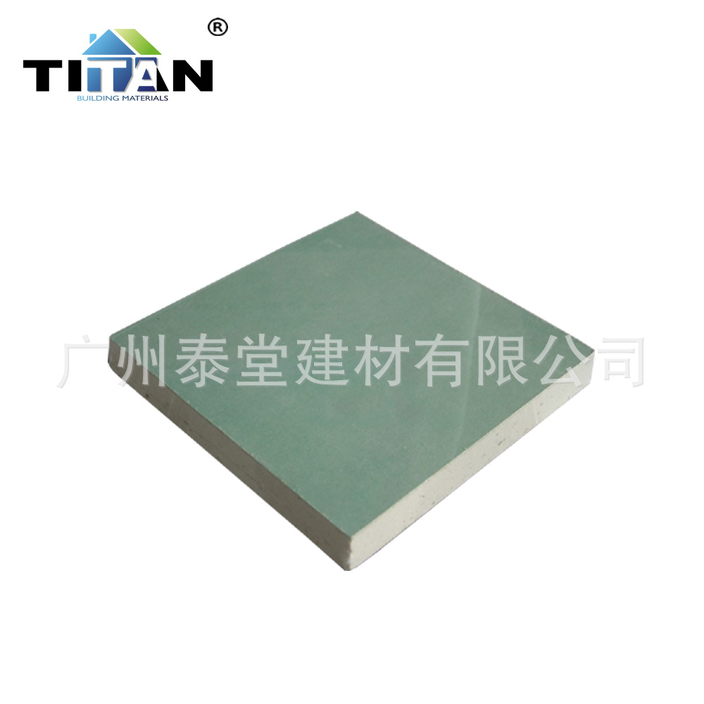 Spot al por mayor placa de yeso fonoabsorbente y a prueba de humedad material de techo de techo placa de yeso de papel