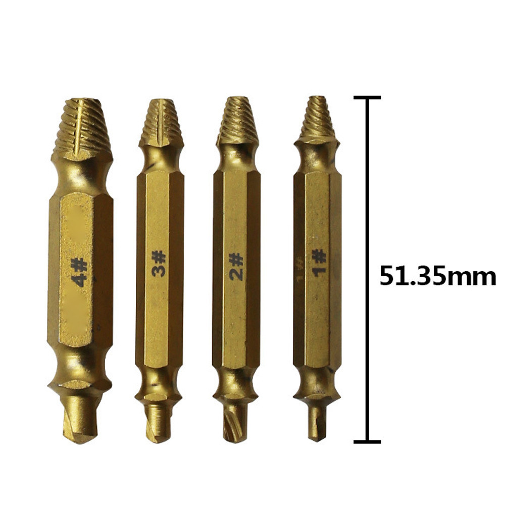 4341 깨진 헤드 스크류 추출 기계 슬라이드 치아 깨진 나사 제거 스크루 드라이버 배치 헤드 더블 헤드 추출 기계