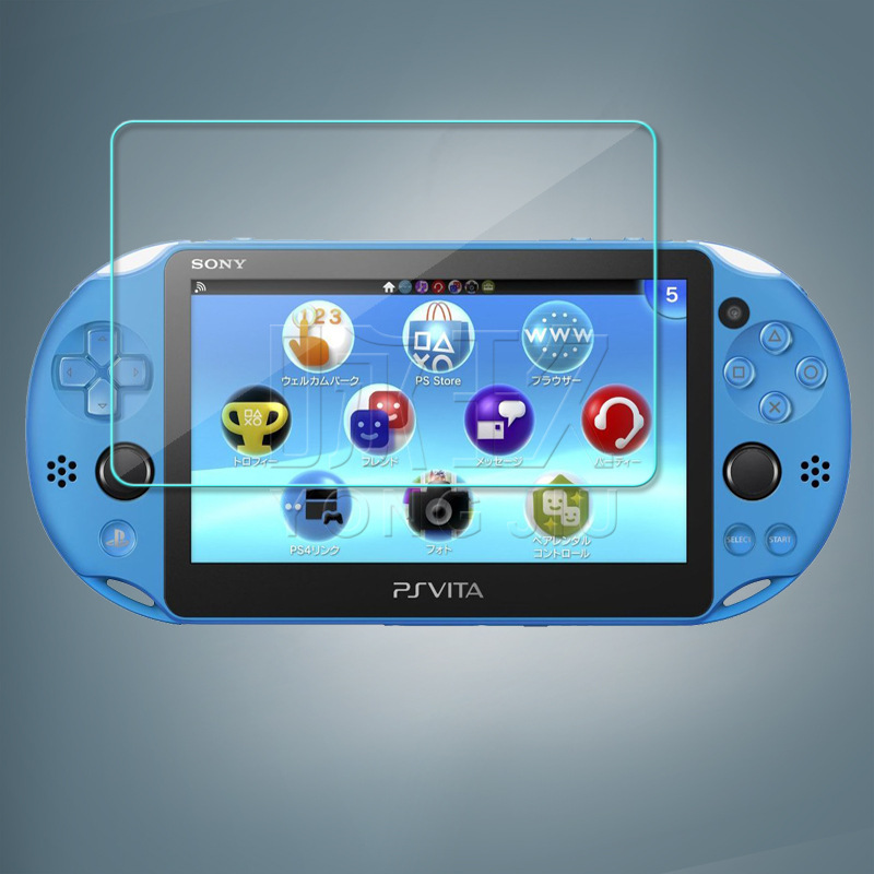 适用索尼PSV2000游戏机钢化膜 Sony PS Vita 2000玻璃膜 保护贴膜