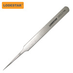 LODESTAR乐达L605214细型磨砂加硬尖头镊子尖嘴镊子工业工具维修