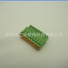 深圳汇林WF73J-3.5mm间距7.8mm厚度可代替町洋0221-2009P绿色端子