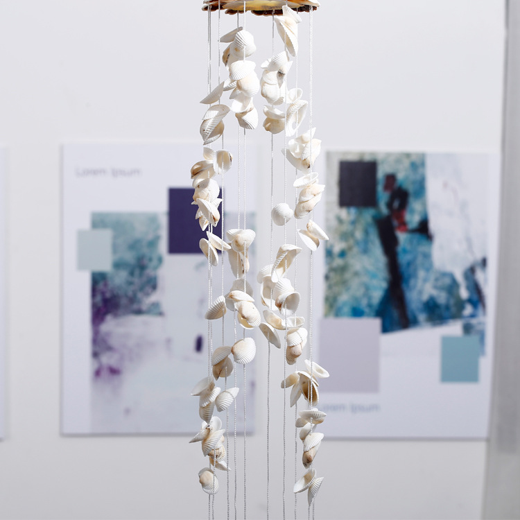 Exquisite Shell Wind Chime Hanging Decoration For Home And Window_voghion.com