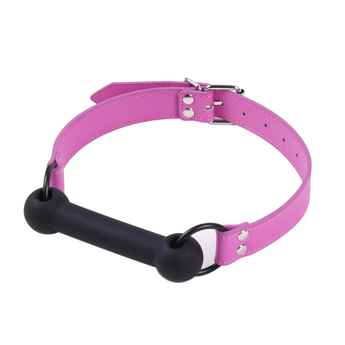 Juguete sexual de silicona con forma de bola para la boca, mordaza suave con forma de hueso de perro, herramienta de entrenamiento alternativa de PU, juguete sexual para parejas. image 6