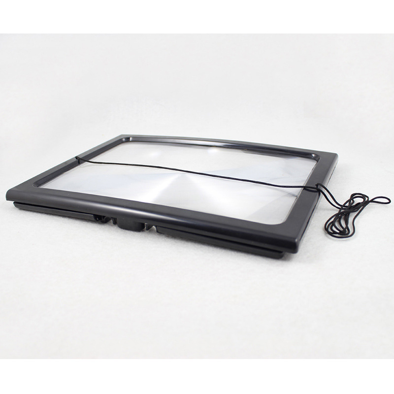 Stereo folding stand magnifying glass