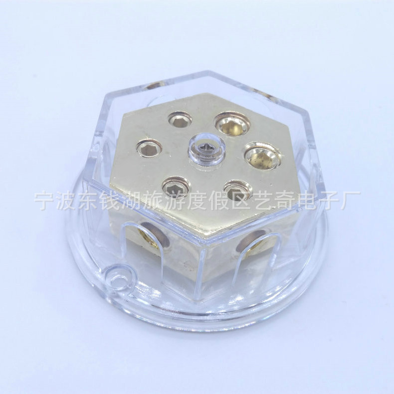 厂家长期供应定加工DB-10分路器 黄铜分线盒 三路分线盒