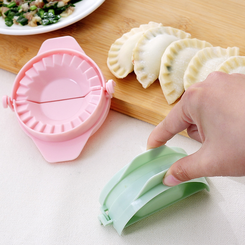 Cocina dumpling Maker dumpling molde plástico creativo color cocina dumpling Maker
