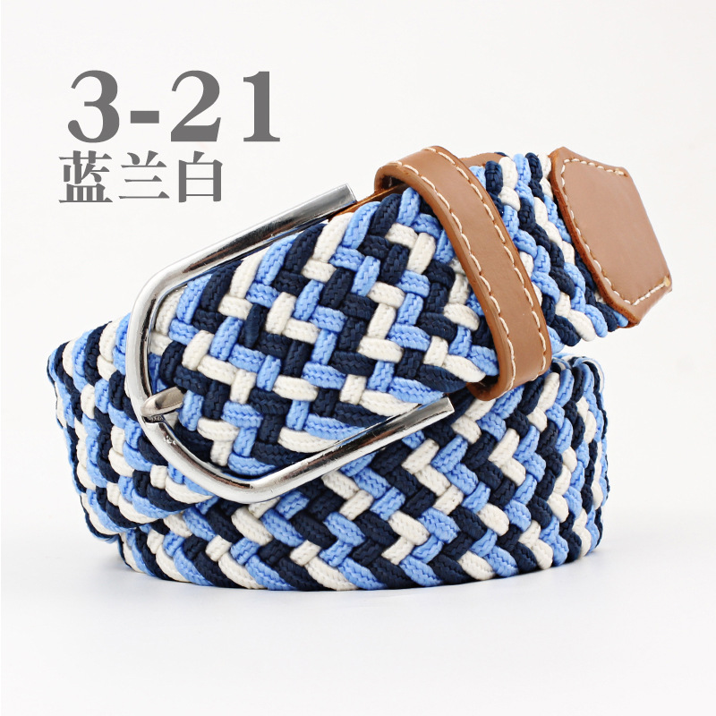 파란색과 흰색 107cm