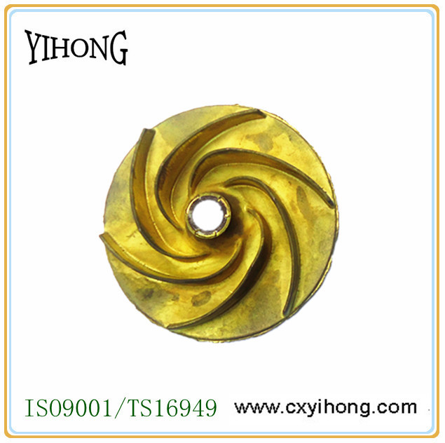 五金铜合金压铸件铝叶油泵电泵离心自吸泵反水轮机床冷却水泵叶轮