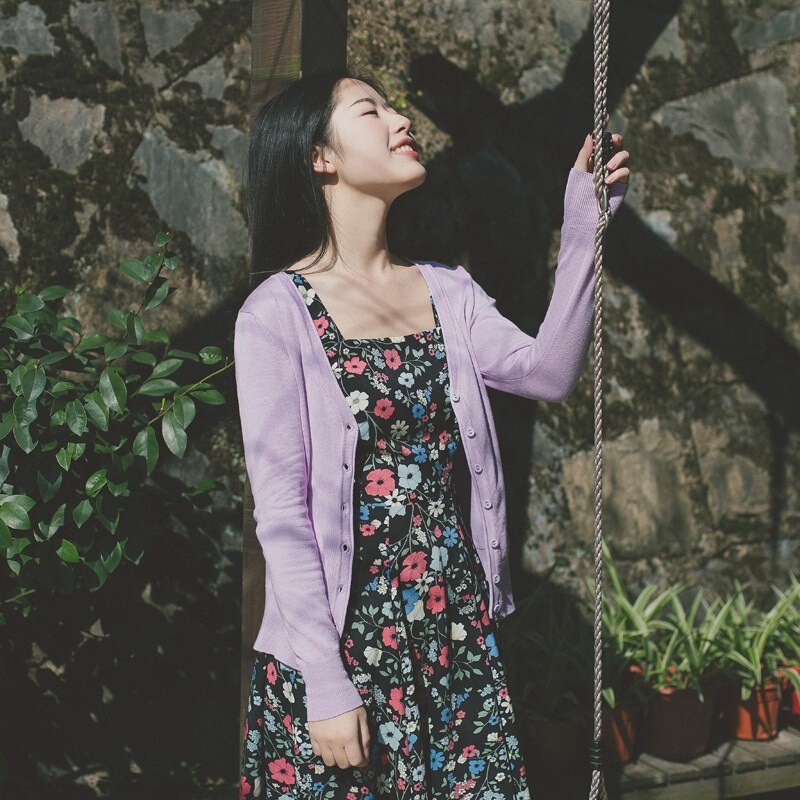 Spring and Summer 2023 New Women's Wear Curl Knitted Cardigan Sericized Cotton Loose Large Size Air-conditioning Shirt Sunscreen Coat Women Spring and Summer 2023 New Women's Wear Curl Knitted Cardigan Sericized Cotton Loose Large Size Air-conditioning Shirt Sunscreen Coat Women