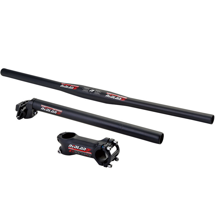 Small wholesale bicycle accessories aluminum alloy 6061 handle horizontal handle seat tube three-piece set joining agent