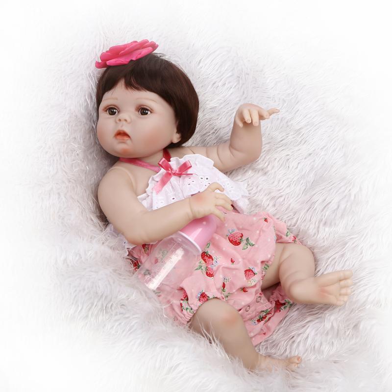 Pegamento completo puede entrar en el baño de agua simulación muñeca creativa regalo personalizado colección hobby chica juguete