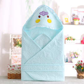 春夏季新款新生儿棉抱被薄款保暖婴儿包被抱毯浴巾工厂直销代发