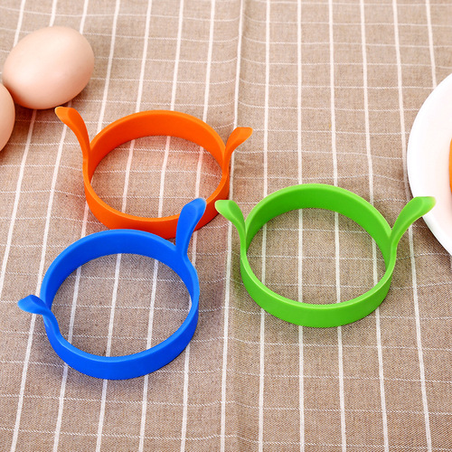 A2573 round silicone omelette food grade creative silicone cake model non-stick omelette ring
