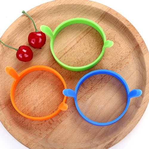 A2573 round silicone omelette food grade creative silicone cake model non-stick omelette ring