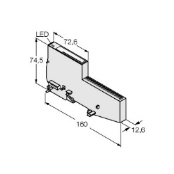 Turck 图尔克BL20-E-16DO-24VDC-0.5A-P 现场总线设备
