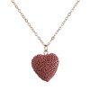 Accessory, pendant heart-shaped, necklace handmade, 2018, European style