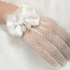 Gloves, short small princess costume for princess, children's wedding dress