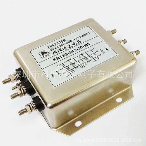 60A/EMI滤波器 三相伺服输出型 380VAC 工频电源滤波器