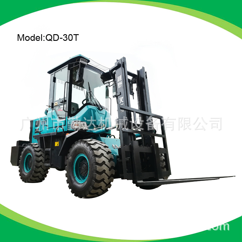 广州厂家自销新款柴油越野叉车，四驱越野叉车，柴油升降叉车4T